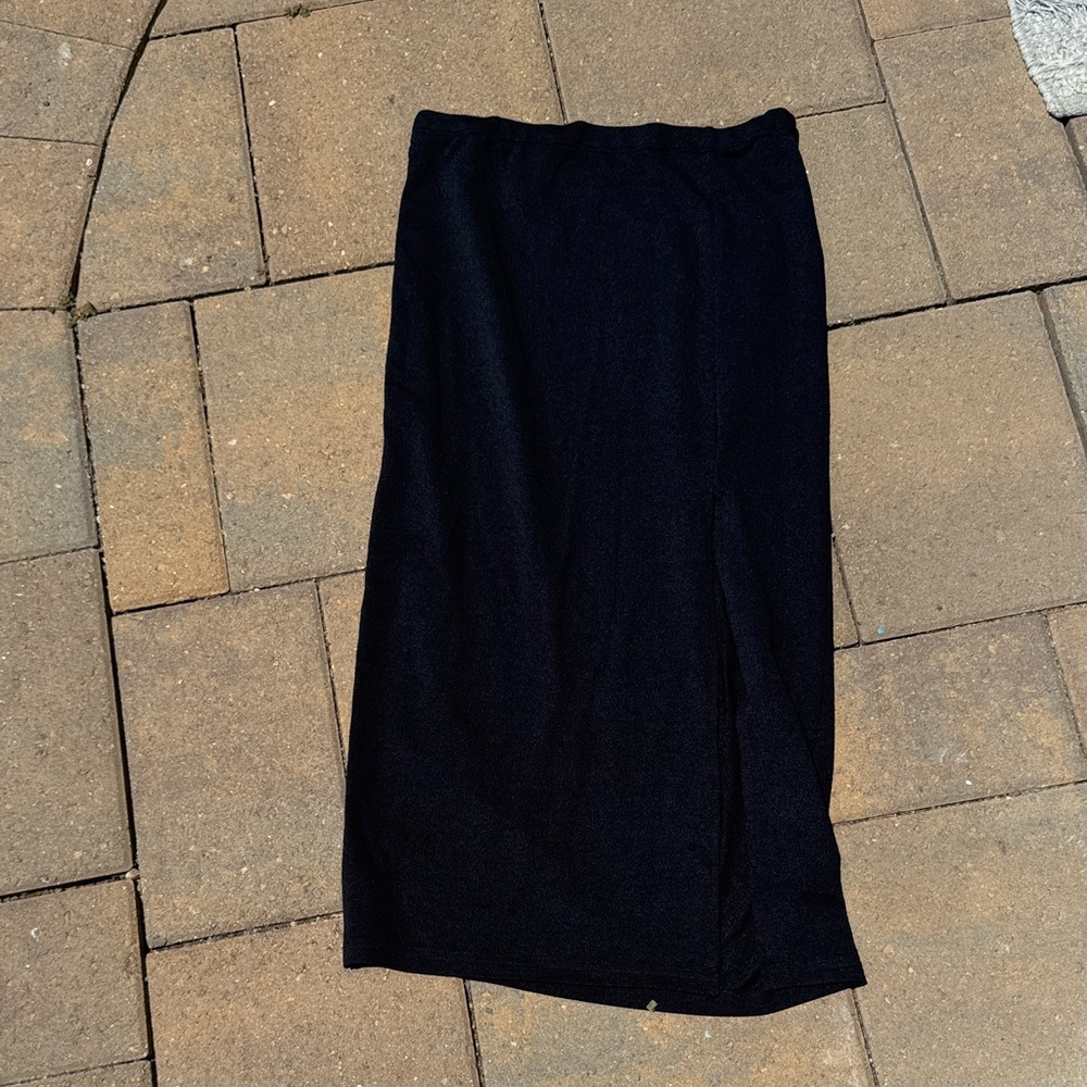 SHEIN Classic Black Pencil Skirt